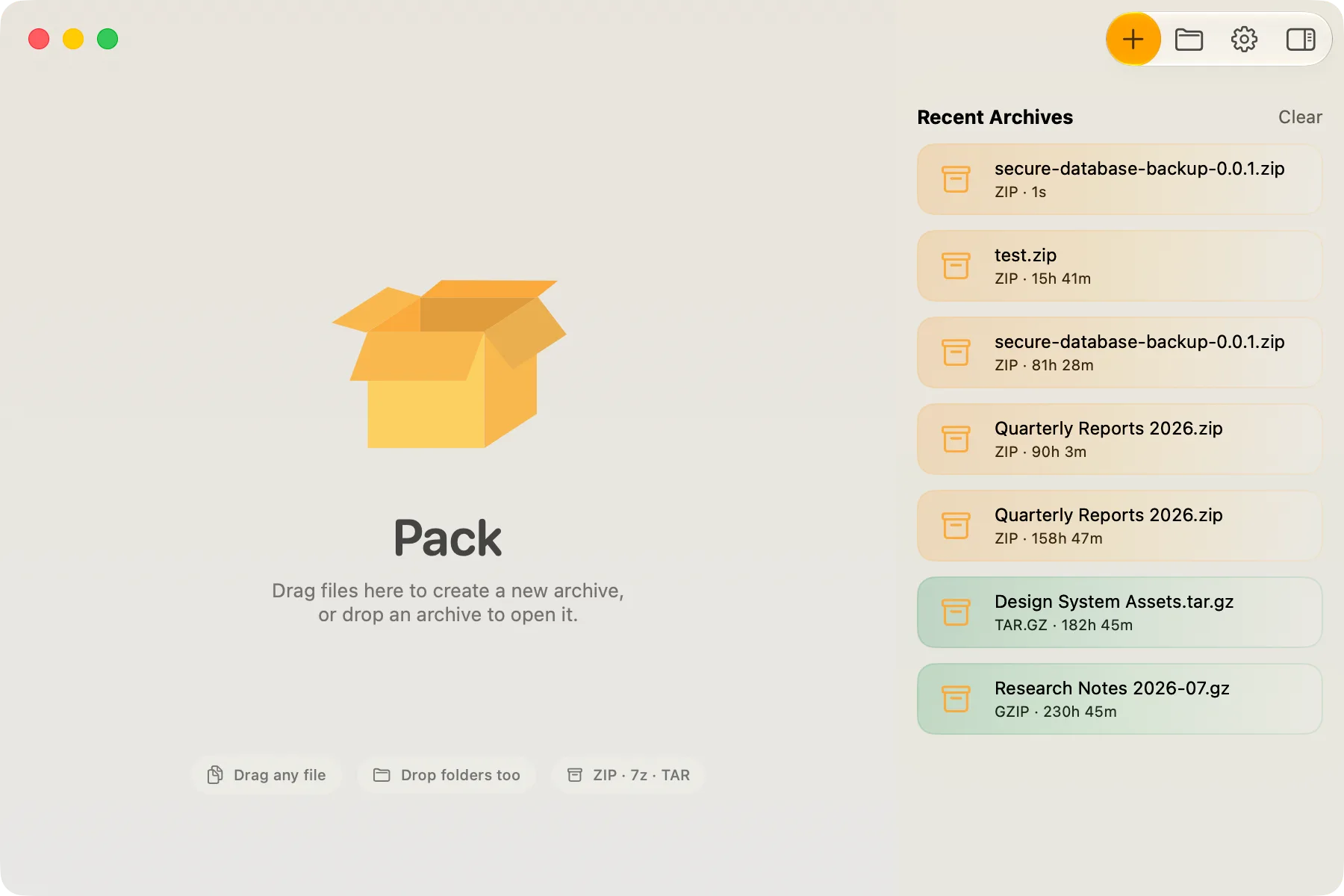 Browse and preview archive contents before extraction